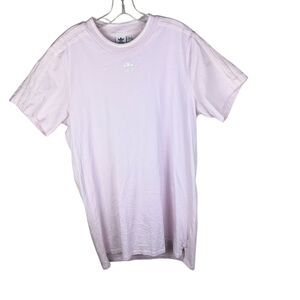 Women’s Large Adidas Light Pink Tennis T Shirt Dress Large Sport Tennis